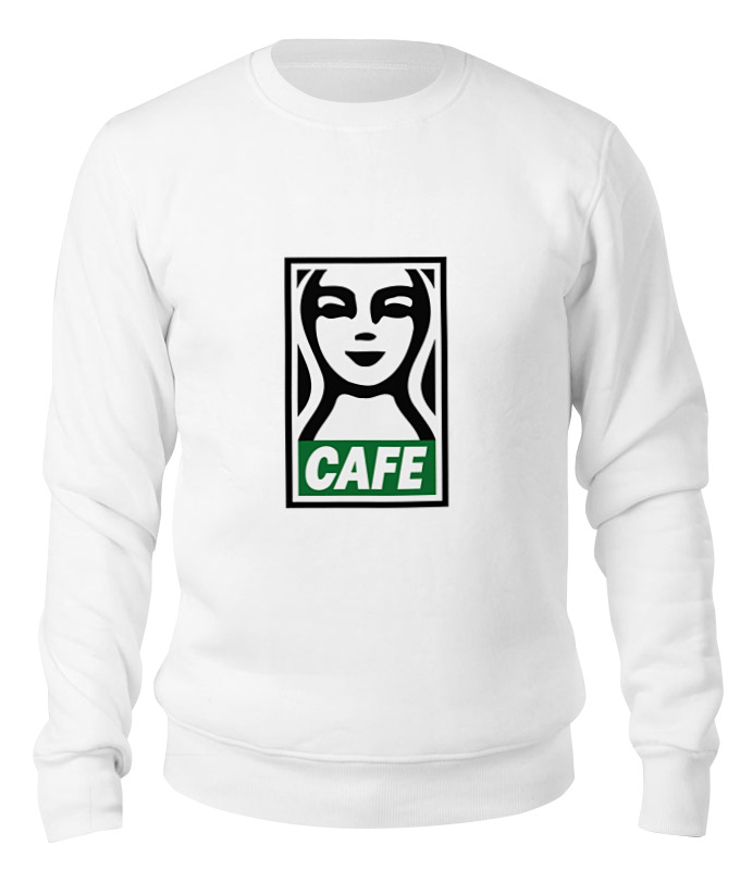 

Свитшот Printio Starbucks (obey) белый 2XL, Starbucks (obey)