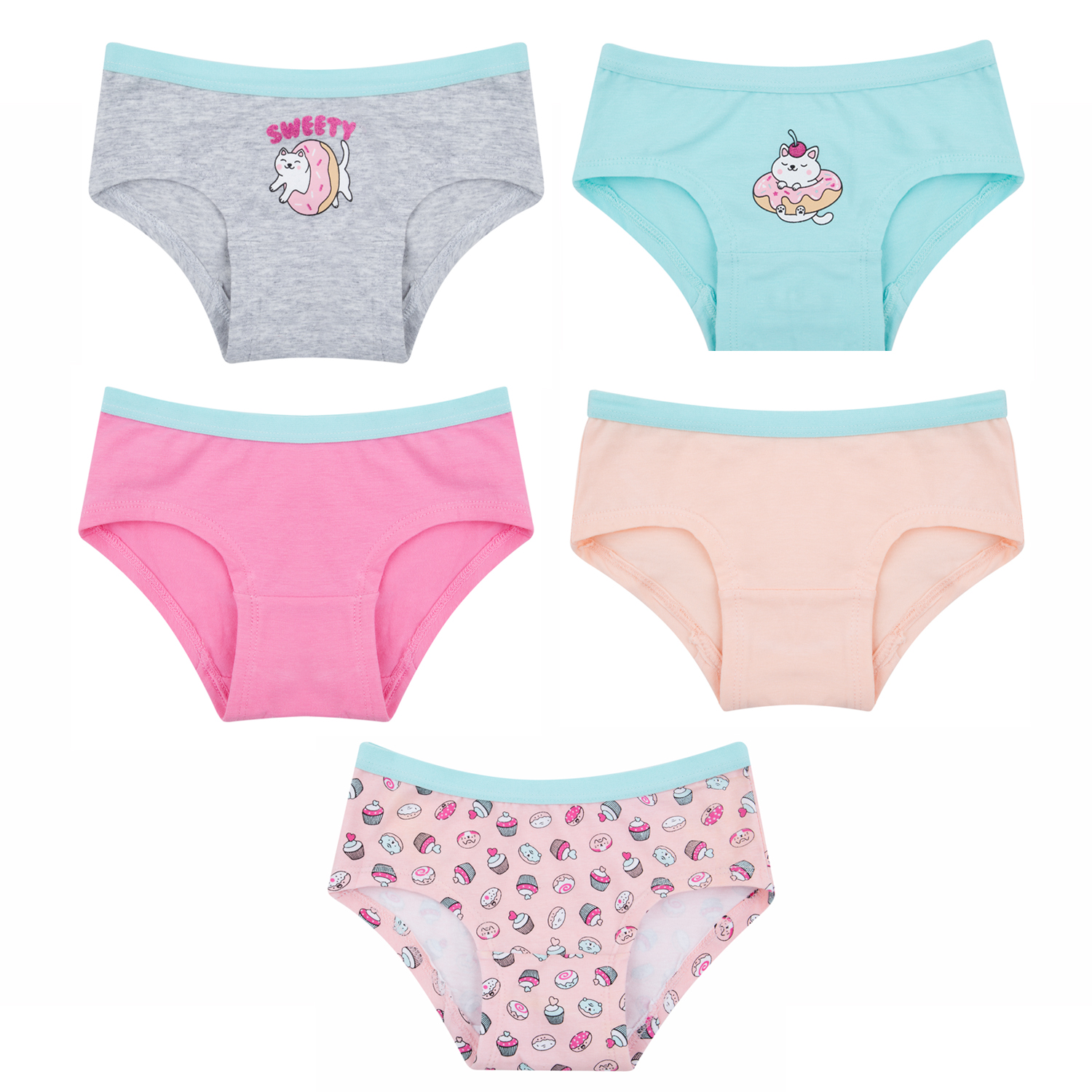 

Комплект 5 шт для детей Leader Kids DS211-g3-2-070 мультиколор 122, DS211-G3-2-070