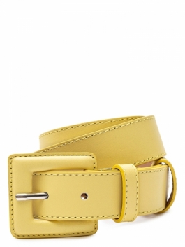 Ремень женский Eleganzza 01-00037049 желтый 80 см 7000₽