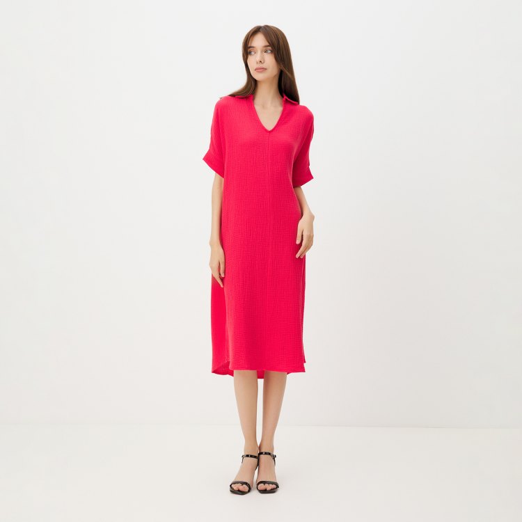 

Платье женское Maison David BLN917 красное S, Красный, BLN917
