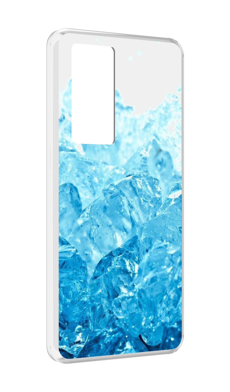

Чехол MyPads кусочки-льда для Realme GT Master Explorer Edition, Прозрачный, Tocco