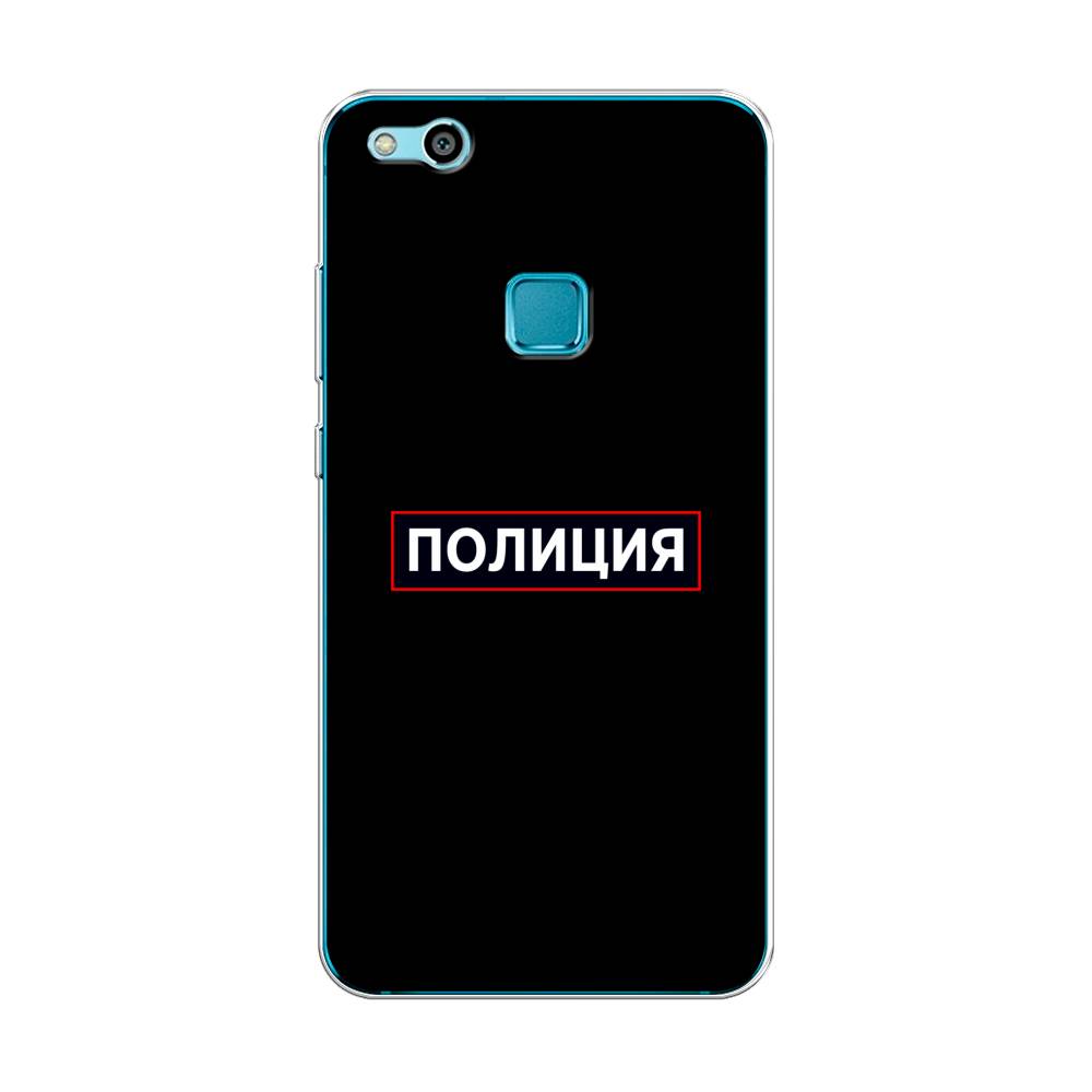 

Чехол Awog на Huawei P10 Lite "Police logo", Разноцветный, 61350-5