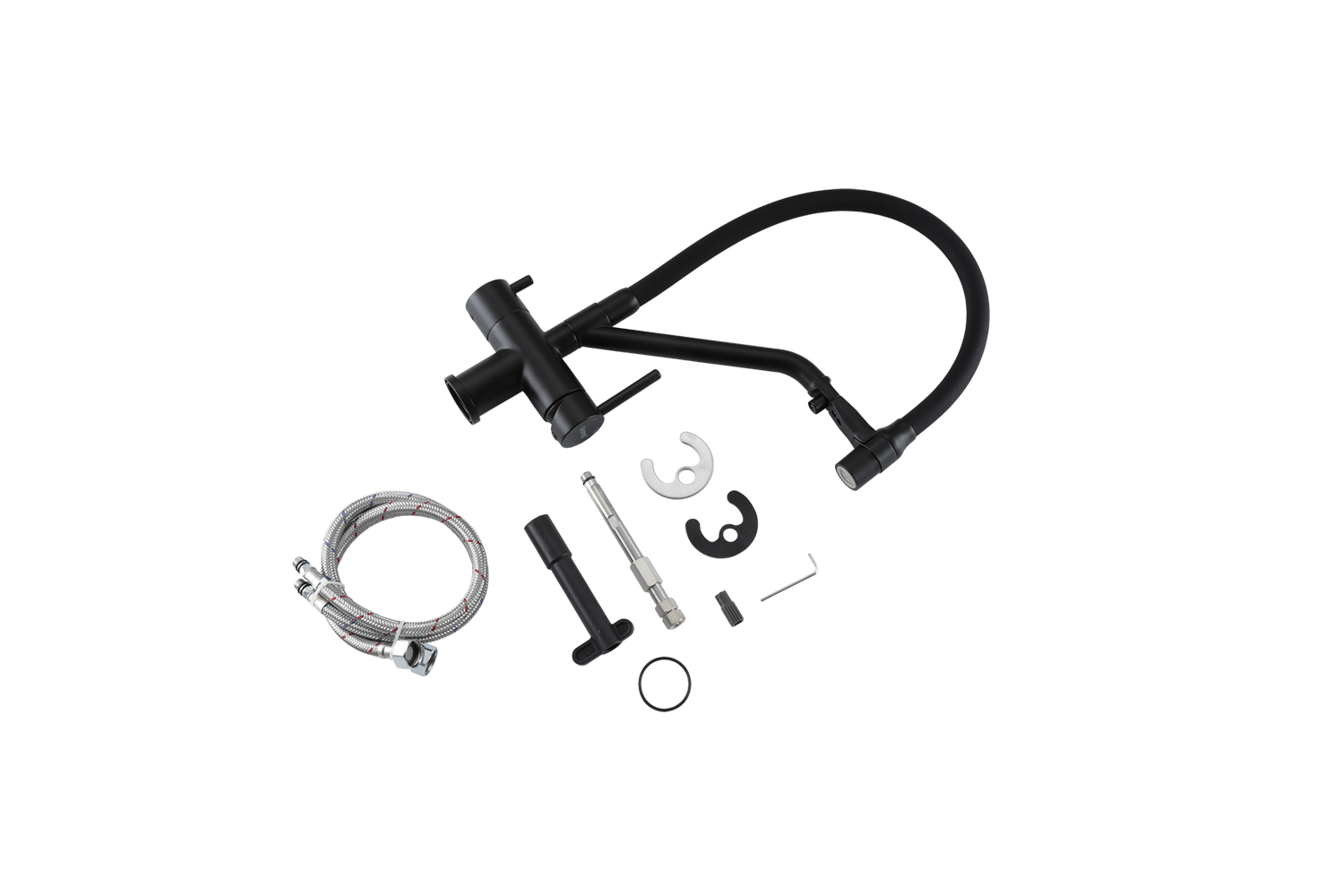 

Смеситель для кухни Gappo G4398-16, Черный, G4398-86