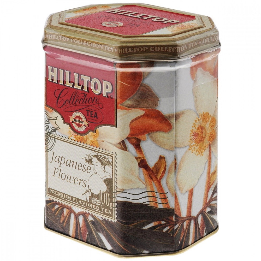 

Чай Hilltop "Collection Japanese Flowers", зеленый с добавками, 100 гр