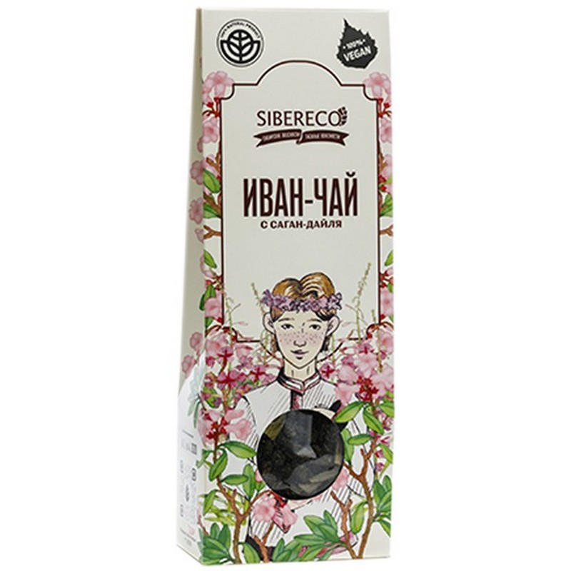 

Чайный напиток Sibereco "Иван-чай и саган-дайля", 30 г
