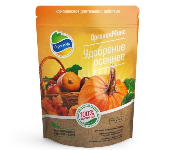 фото Органическое удобрение organicmix осеннее 11052 850 г