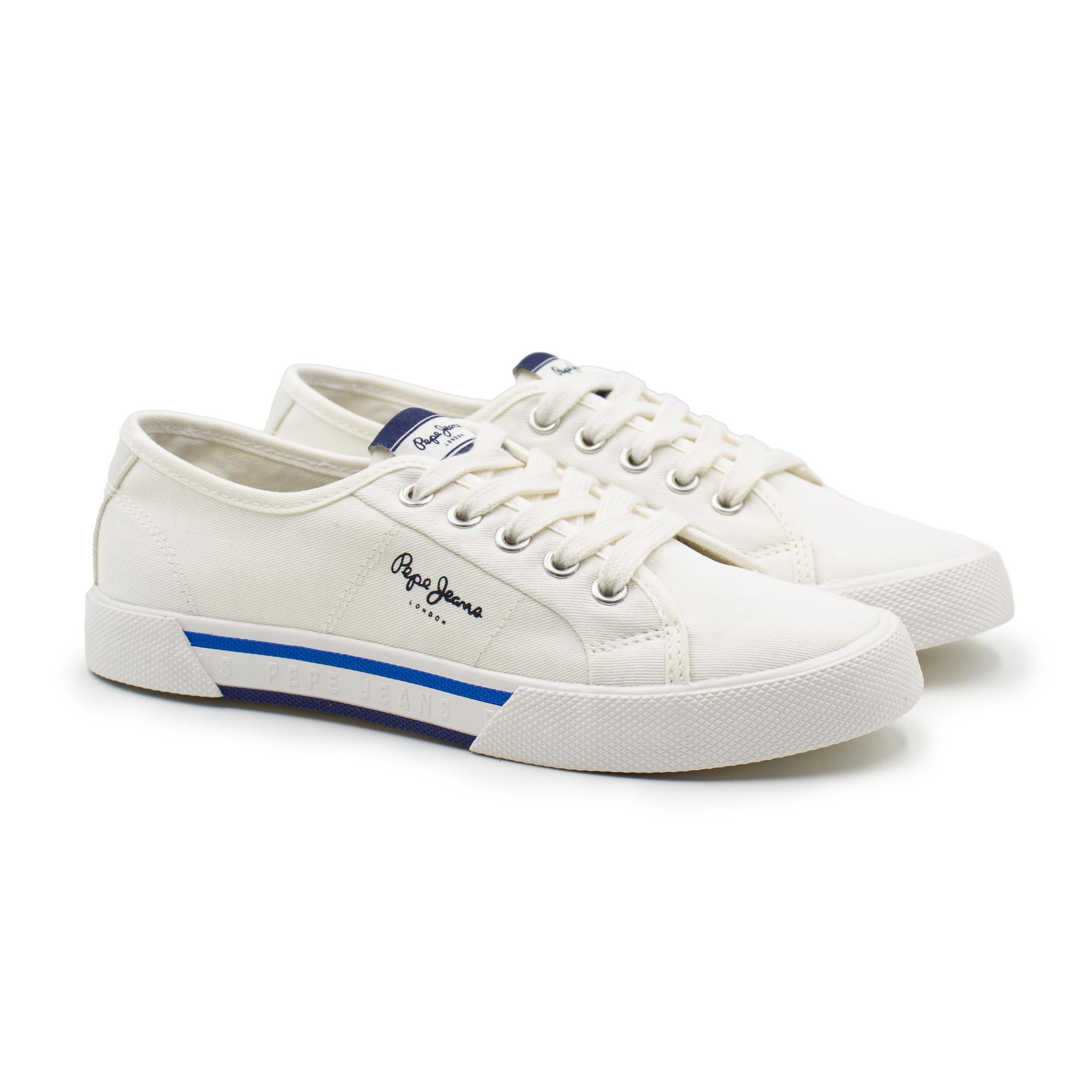 

Кеды Pepe Jeans London BRADY BOY BASIC PBS30527 цв. белый р. 37, BRADY BOY BASIC PBS30527