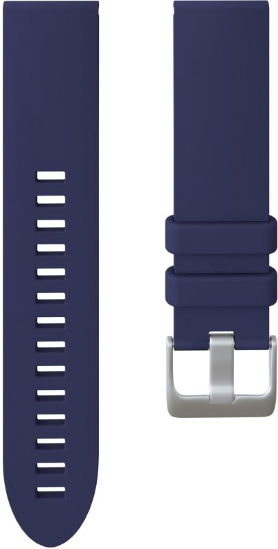 

Ремешок силиконовый GSMIN Silicone для Garmin Fenix 5S Plus (Синий)