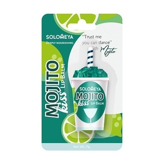 фото Бальзам solomeya lip balm mojito kiss для губ, 7г