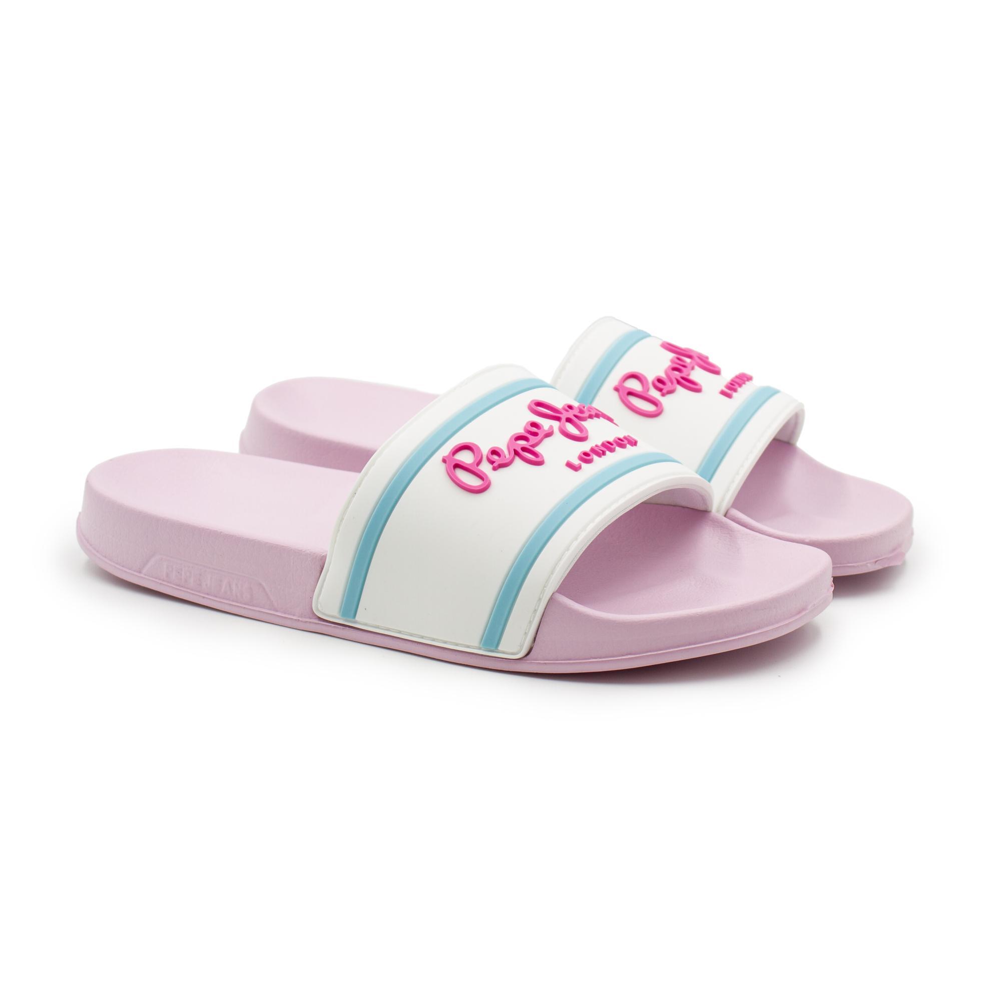 

Шлепанцы Pepe Jeans London SLIDER LOGO GIRL SS22 PGS70045 цв. белый р. 38, SLIDER LOGO GIRL SS22 PGS70045
