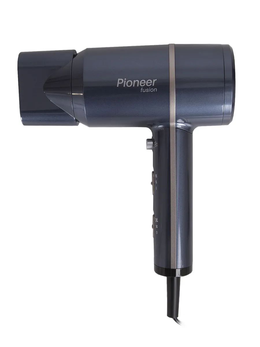 Фен Pioneer HD-1800 200 Вт черный электрогриль pioneer gr1009e