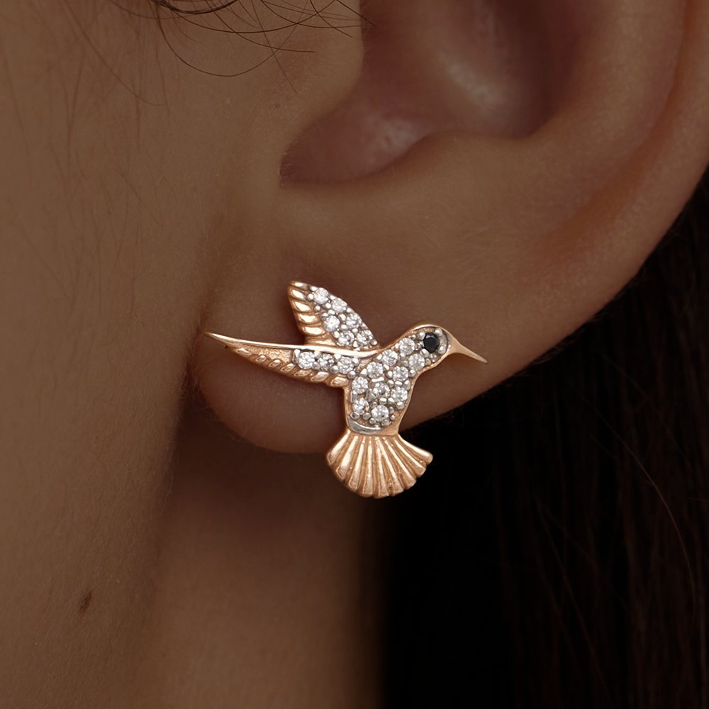 

Серьги из серебра ЮВЕЛИР КАРАТ 28210282/9п, фианит, 28210282/9п