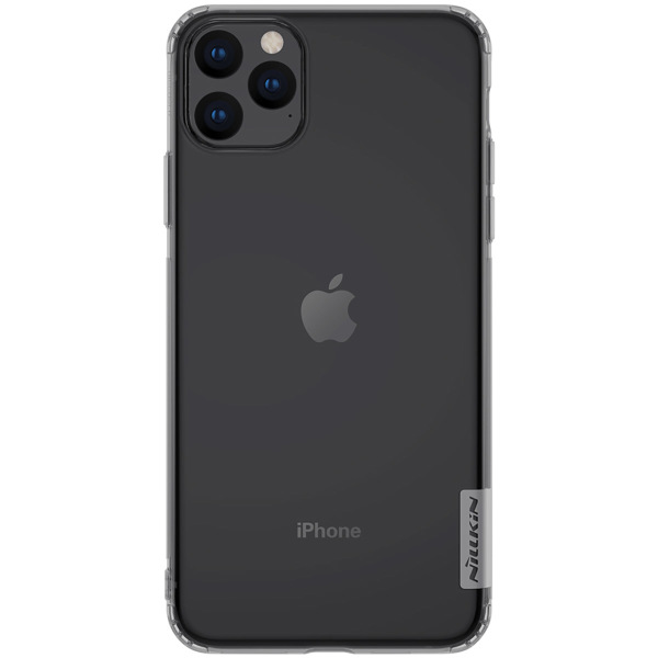 

Силиконовый чехол для Apple iPhone 11 Pro Max Nillkin Nature TPU Case Серый, для Apple iPhone 11 Pro Max Nature TPU Case Серый