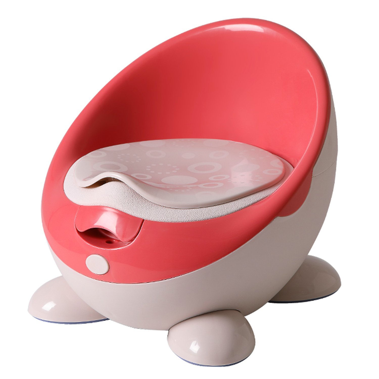 

Горшок LaLa-Kids с мягким сиденьем, цвет: коралловый, LLK005220коралловый