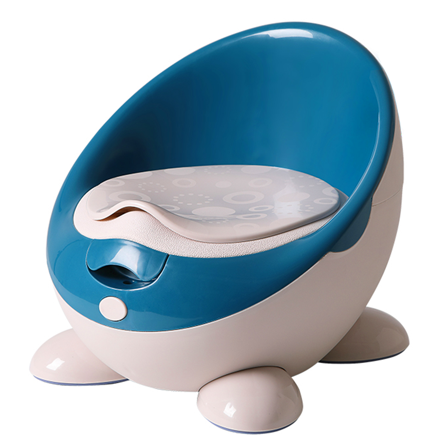 

Горшок LaLa-Kids с мягким сиденьем, цвет: синий, LLK005220синий