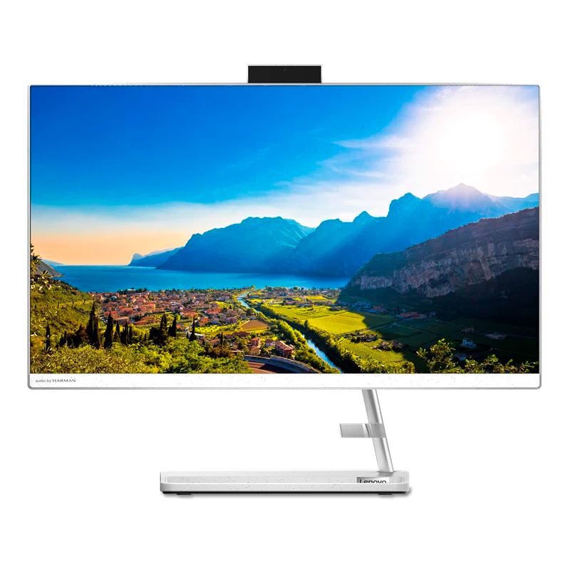 фото Моноблок lenovo ideacentre 3 24alc6 white (f0g1003krk)