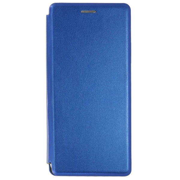 фото Чехол книжка для xiaomi redmi note 10 book cover синий zibelino