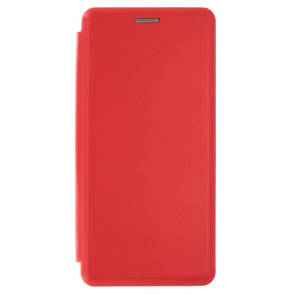 фото Чехол книжка для xiaomi redmi note 10 book cover красный zibelino