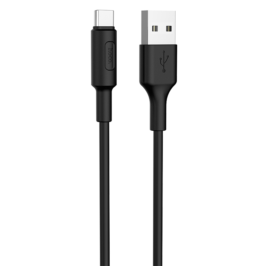 

Кабель Hoco X25 USB - Type-C, 2 А, 1 м, черный, X25 Soarer