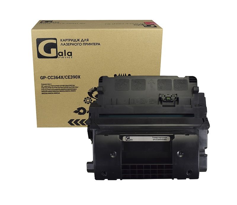 

Картридж для лазерного принтера GalaPrint (GP-CC364X/CE390X) черный, совместимый