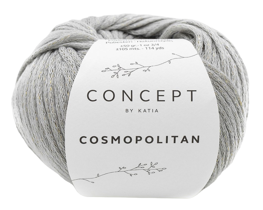 

Пряжа Katia Cosmopolitan (74), перл, 5 шт. по 50 г