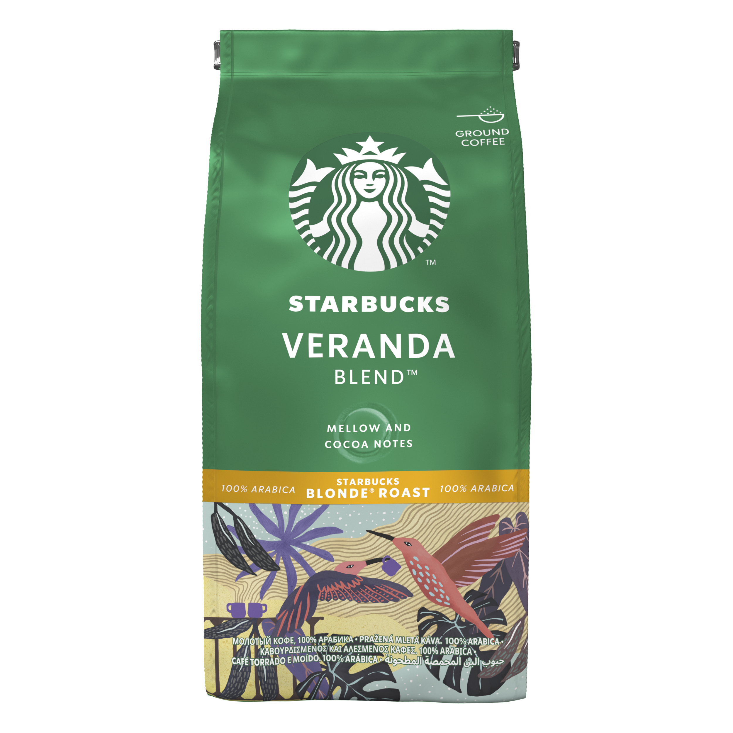 

Кофе молотый Starbucks Veranda Blend светлой обжарки 200 г