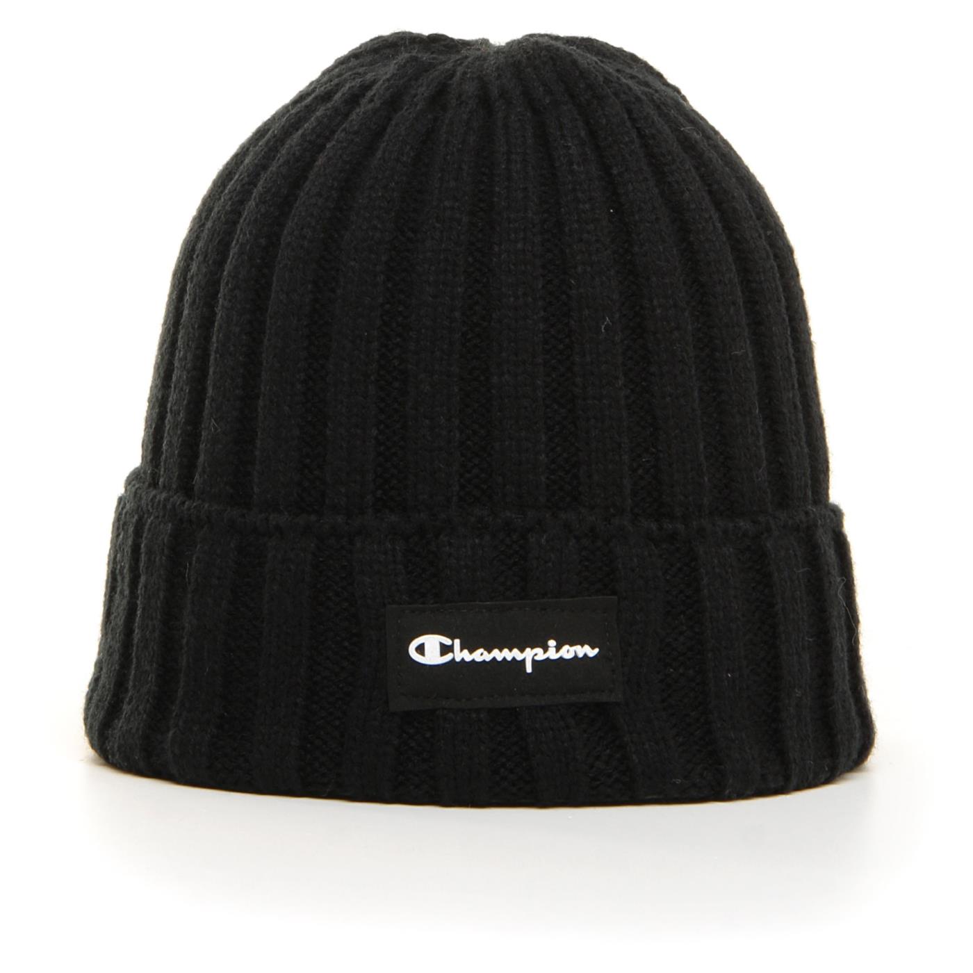 

Шапка бини женская Champion 804932 черная, one size, 804932