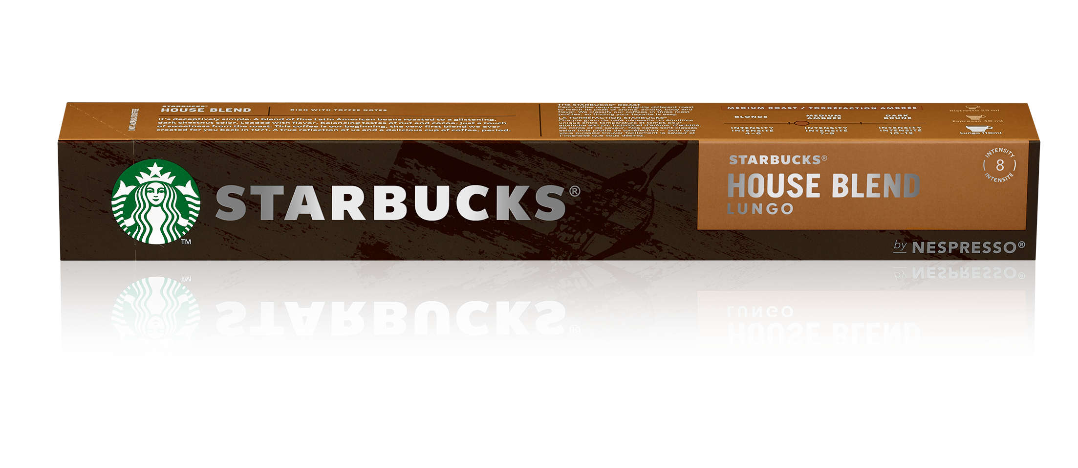 Кофе в капсулах Starbucks House Blend стандарта Nespresso 10 шт