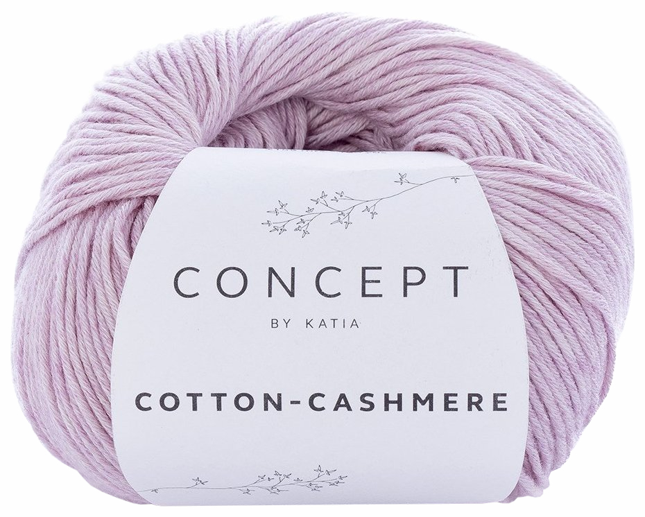 

Пряжа Katia Cotton-Cashmere (64), меланж астра, 5 шт. по 50 г