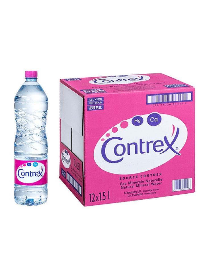 

Минеральная негазированная вода Contrex 1,5л пэт по 12 штук, негазированная пластик