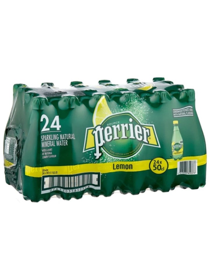 

Напиток газированный Perrier лимон 0,5л пэт по 24 шт, газированная пластик juice