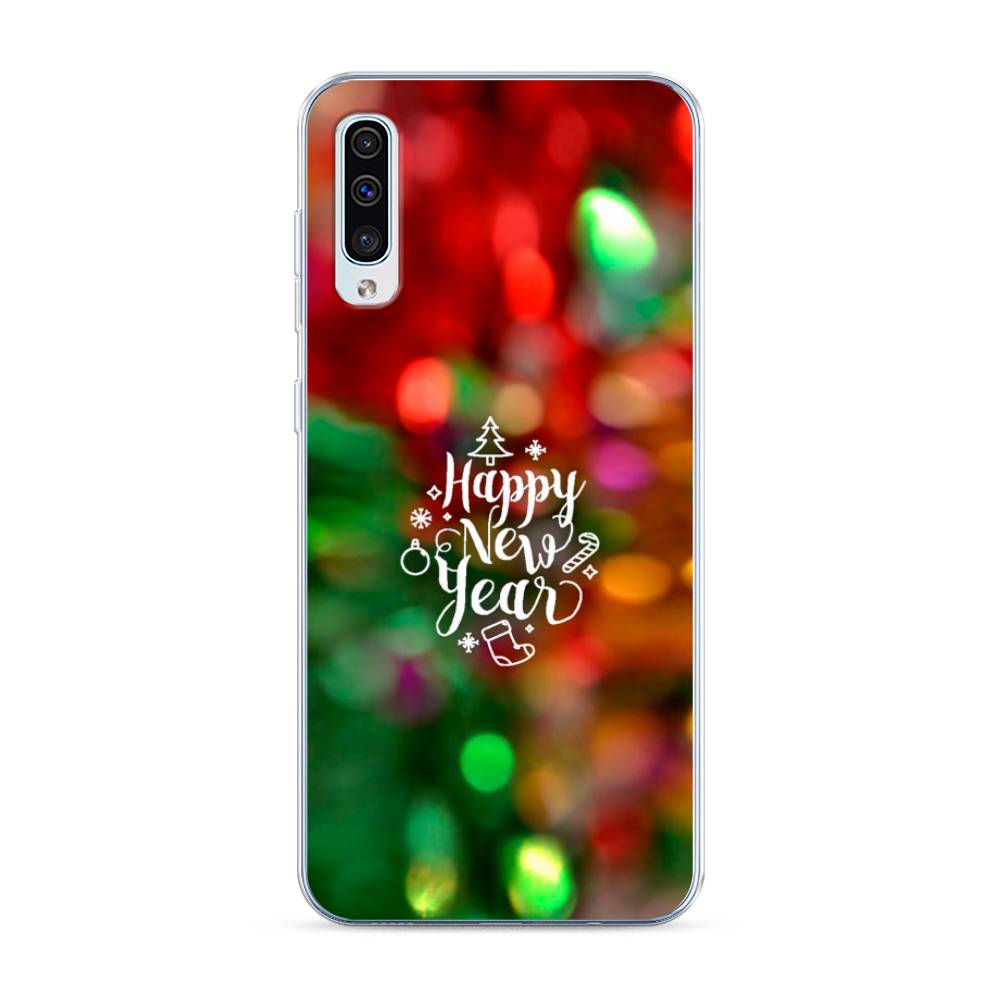

Чехол для Samsung Galaxy A30s/A50 "Новый Год на елке", Зеленый;красный;желтый, 28850-5