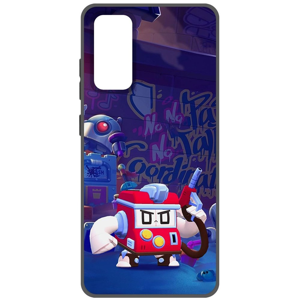 

Чехол-накладка Софт Brawl Stars - V8-БИТ для Samsung Galaxy S20 FE, Черный