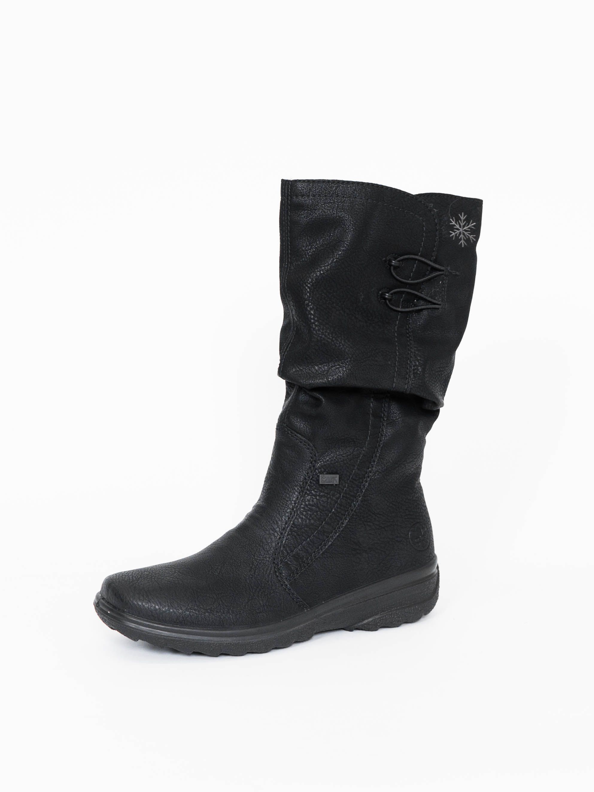 

Полусапоги женские Rieker Z7072/00 черные 37 RU, Черный, Z7072/00