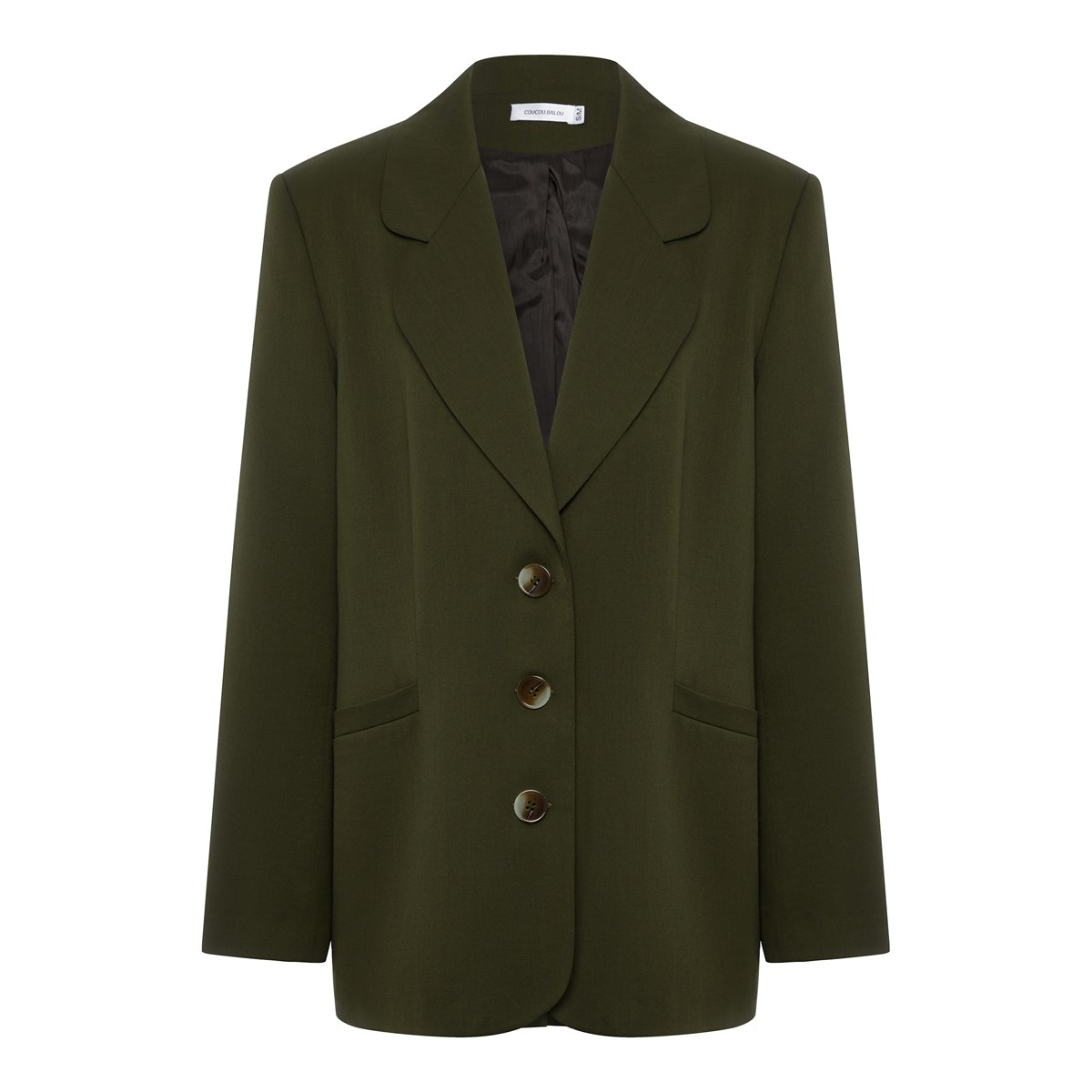 

Пиджак женский Coucou.Balou 30103 хаки M/L, 30103