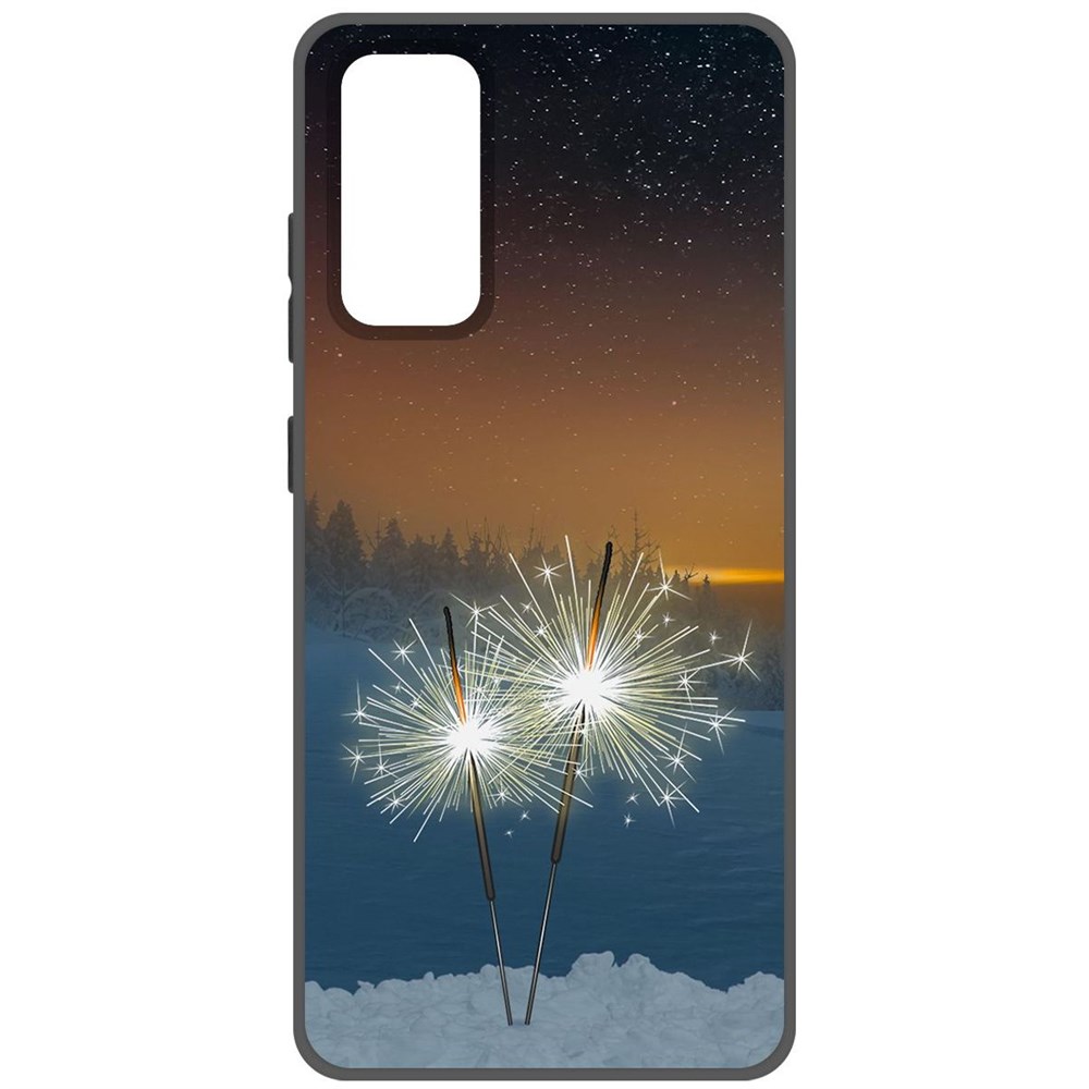 

Чехол-накладка Софт Бенгальский огонь для Samsung Galaxy S20 FE
