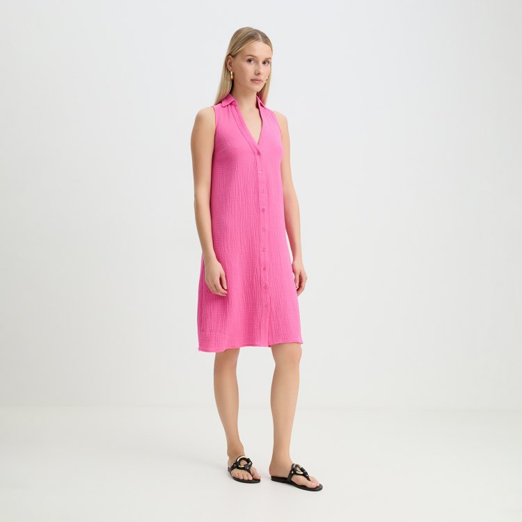 

Платье женское Maison David BLN924-1 розовое 2XS, Розовый, BLN924-1