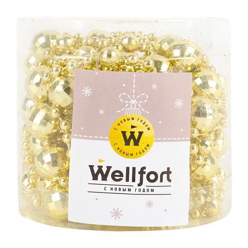 Бусы новогодние Wellfort 5 м в ассортименте цвет по наличию 125₽