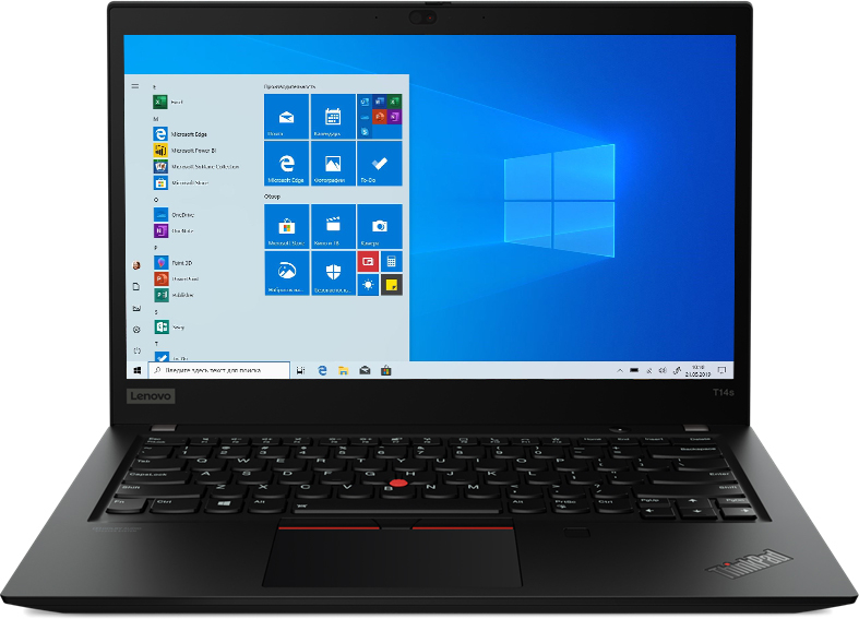 фото Ноутбук lenovo thinkpad t14s g1 (20t0004rrt)