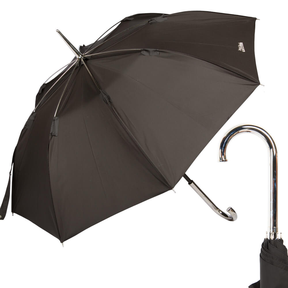 Зонт-трость мужской механический 309 black Jean Paul Gaultier