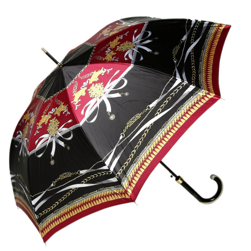 Зонт-трость женский полуавтоматический M329D-LA nero Emme