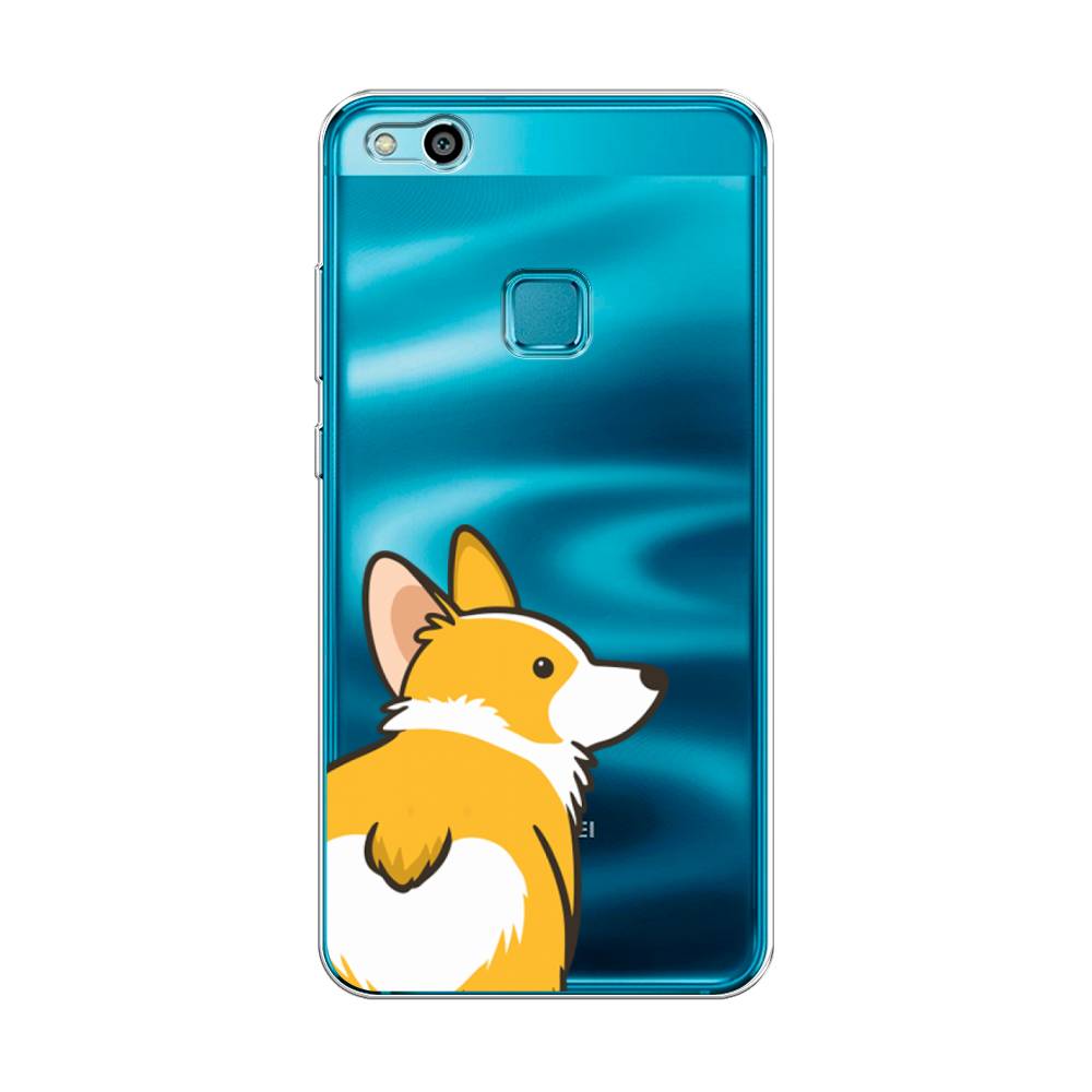 

Чехол Awog на Huawei P10 Lite "Корги следуй за мной", Разноцветный, 61350-2