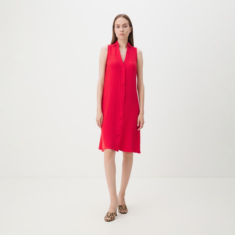 

Платье женское Maison David BLN924-1 красное XS, Красный, BLN924-1