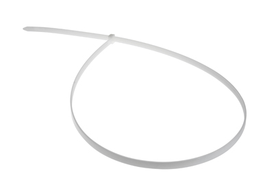 фото Хомут-стяжка кабельная нейлоновая rexant 1020 x9,0 мм, белая, упаковка 100 шт.