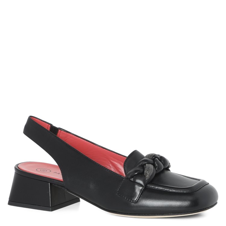 

Туфли женские Pas De Rouge 3951 черные 38 EU, 3951