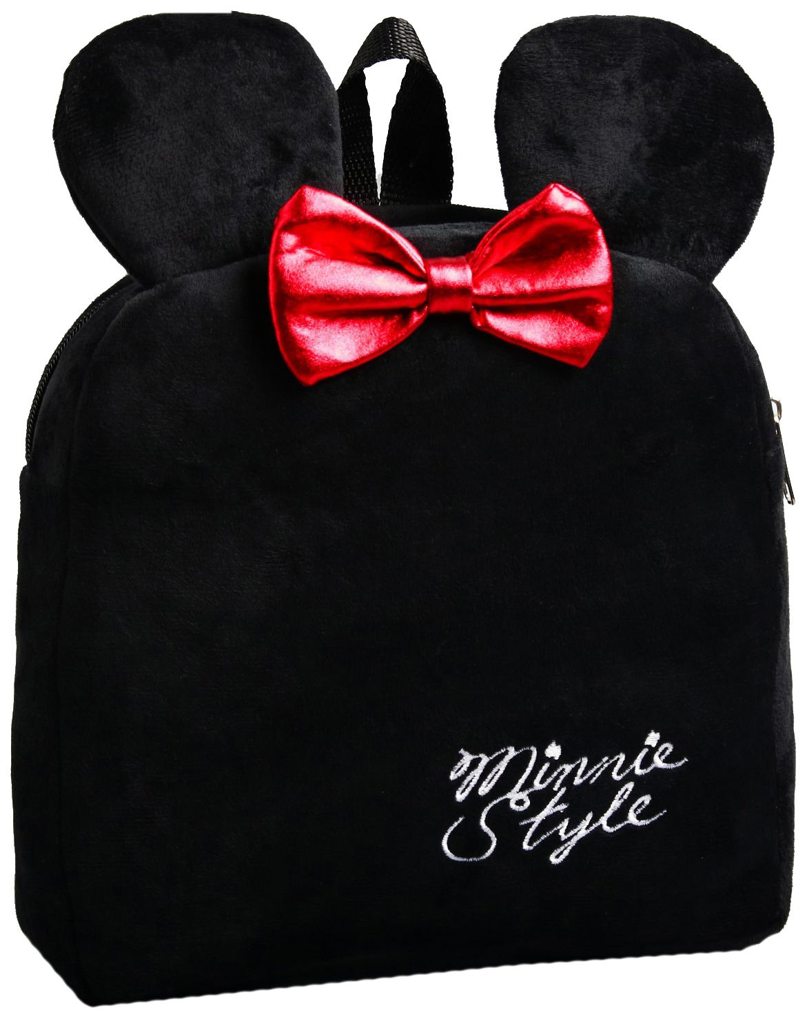 фото Рюкзак плюшевый minnie style, минни маус disney