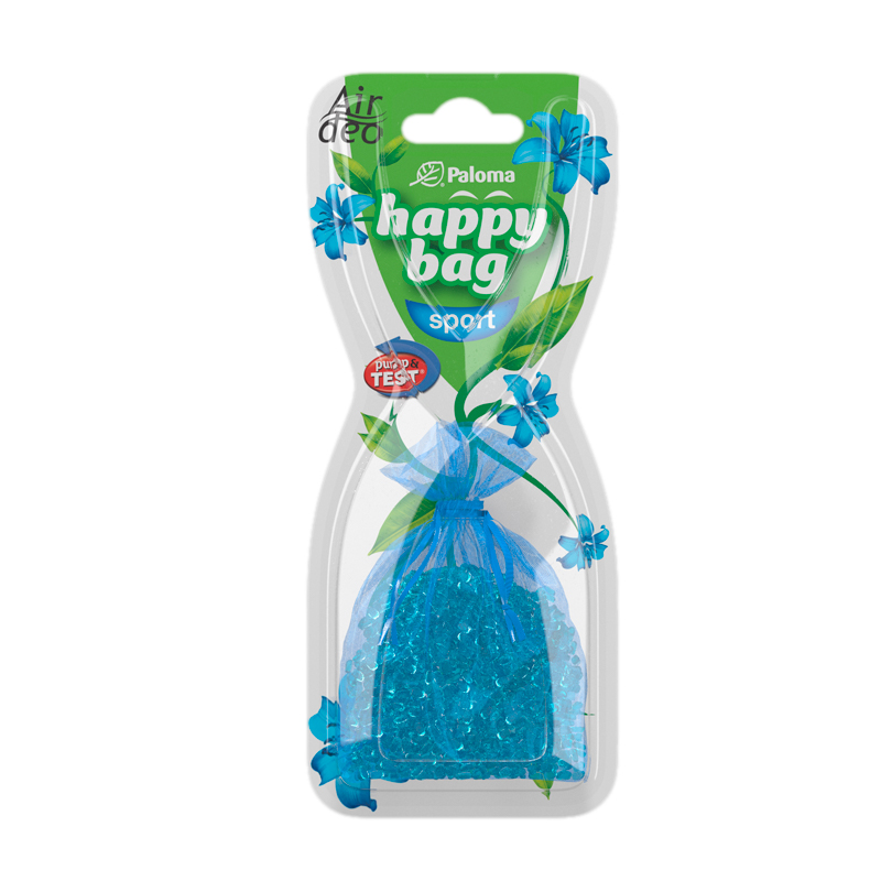 фото Ароматизатор подвесной гранулы (спорт) мешочек happy bag paloma happy bag 210905 спорт nobrand