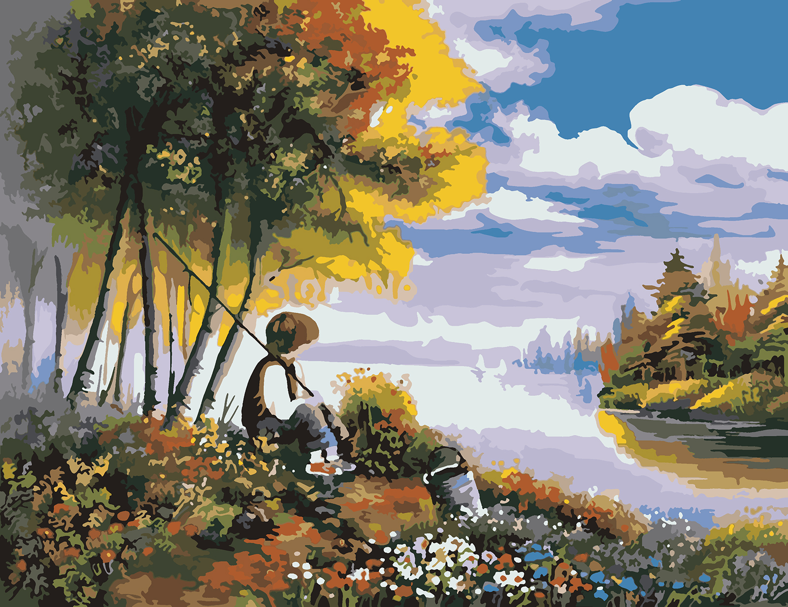 

Картина по номерам Красиво Красим В Предвкушении 100х150см, В Предвкушении