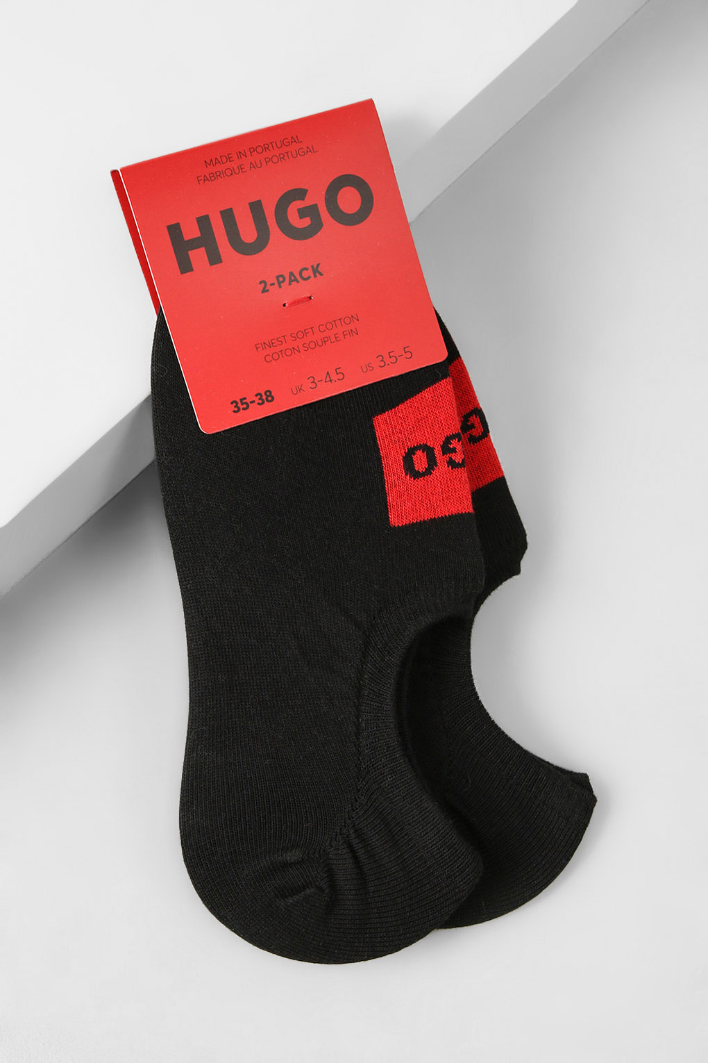 

Комплект следков женских HUGO 50469282 черных 39-42, Черный, 50469282