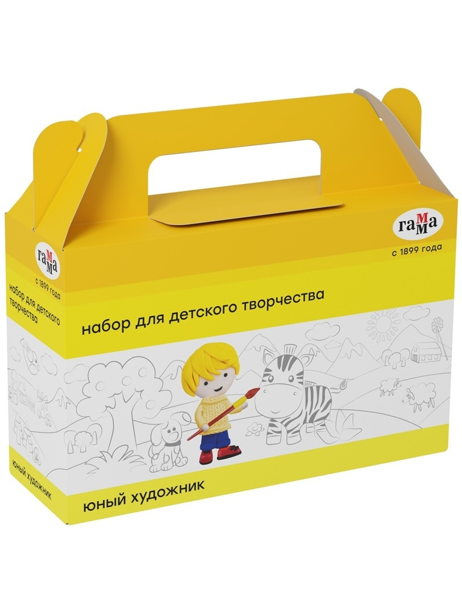 

Гамма Юный художник, 7 предметов, в коробке